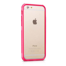 Hoco Aizmugurējais vāciņš Hoco Apple iPhone 6  Moving Shock-proof Silicon Bumper Pink