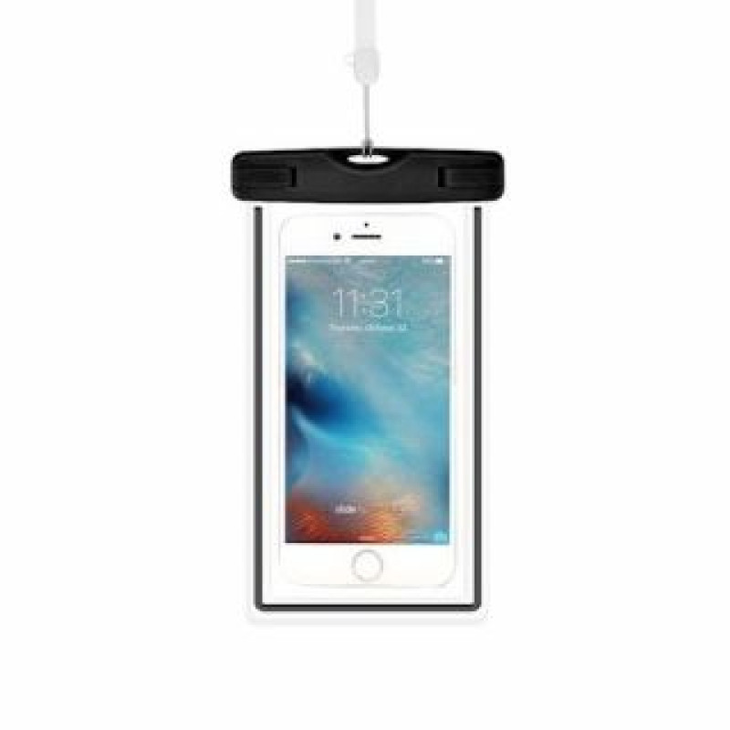 Devia Maciņš universāla kabata Devia Universal Ranger Waterproof Bag Black