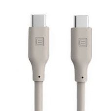 Evelatus Kabelis Evelatus  USB C to USB C Silicone Cable 1.2M 60W / 20V3A White