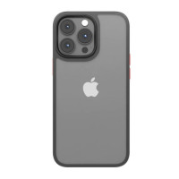 Ilike Aizmugurējais vāciņš iLike Apple Satin Matt Case for iPhone 14 Pro 6,1 Black