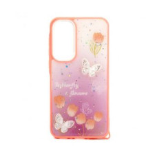 Ilike Aizmugurējais vāciņš iLike Samsung Galaxy A55 EPOXY CARTOON COVER Light Pink