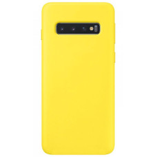 Evelatus Aizmugurējais vāciņš Evelatus Samsung Galaxy S10e Premium Soft Touch Silicone Case Light Yellow