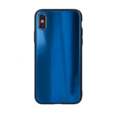 Ilike Aizmugurējais vāciņš iLike Apple iPhone 7 Plus / iPhone 8 Plus Aurora Glass case Dark Blue