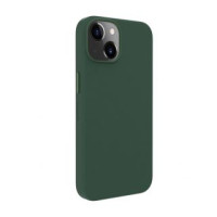 Evelatus Aizmugurējais vāciņš Evelatus Apple iPhone 14 Genuine Leather Case with MagSafe Dark Green