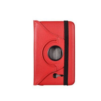 Ilike Maciņš grāmata iLike  Rotated Book Case for SAMSUNG GALAXY 7.0 TAB 3 LITE Red