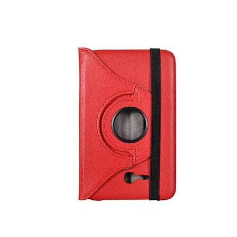 Ilike Maciņš grāmata iLike  Rotated Book Case for SAMSUNG GALAXY 7.0 TAB 3 LITE Red