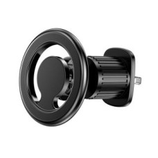 Ilike Auto turētājs iLike  C61 Metal Car Air Vent Screw Fix Universal Magnetic magsafe Ring size Smartphone adjustable holder Black
