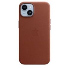 Apple Aizmugurējais vāciņš Apple - 14 Leather Case with MagSafe Umber