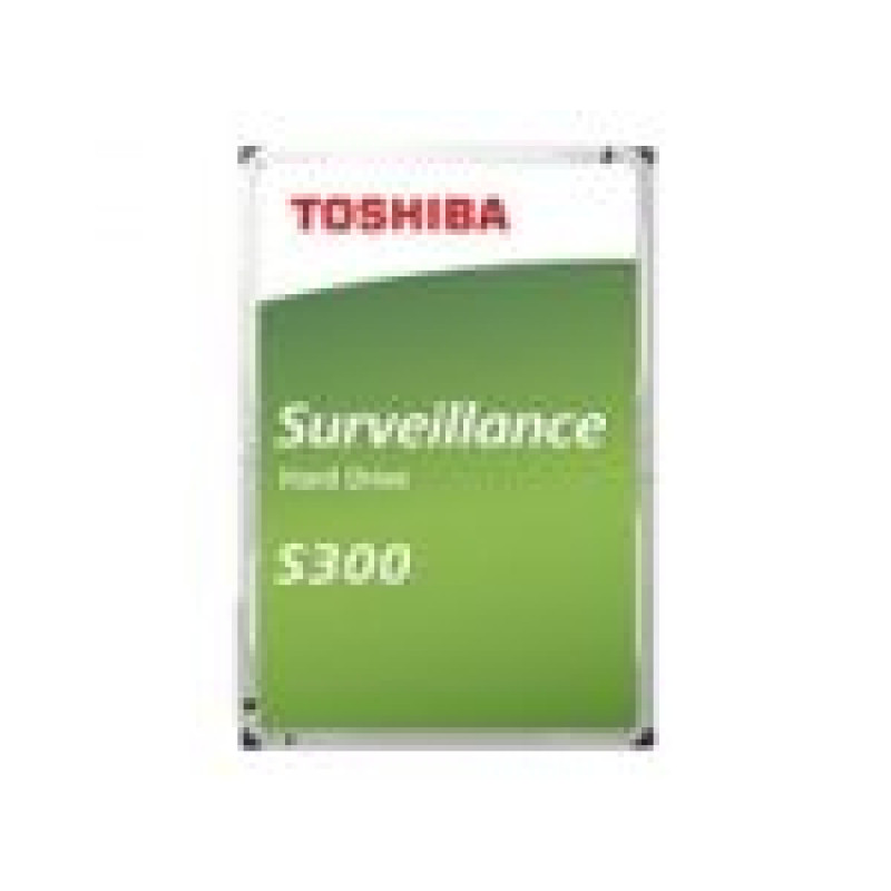 Toshiba Datoru piederumi Toshiba  TOSHIBA BULK S300 Surveillance Hard Drive 4TB SATA 3.5