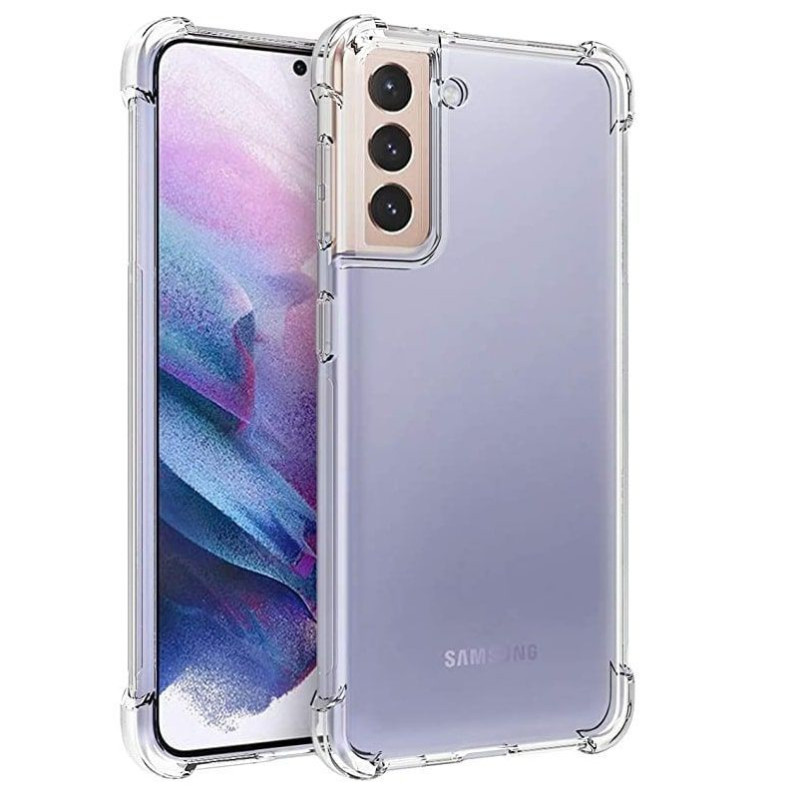 Evelatus Aizmugurējais vāciņš Evelatus Samsung Galaxy S21 Plus Military Shockproof Silicone Case TPU Transparent