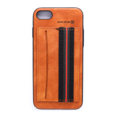 Evelatus Aizmugurējais vāciņš Evelatus Apple iPhone 7/8/SE2020/SE2022 Cubit Plastic Brown