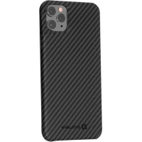 Evelatus Aizmugurējais vāciņš Evelatus Apple iPhone 11 Pro Max Premium Carbon Case ECCI11 Black