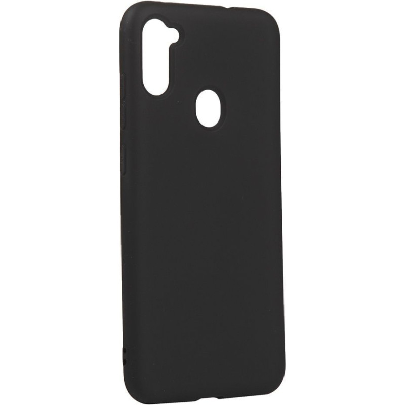 Evelatus Aizmugurējais vāciņš Evelatus Samsung Galaxy A11 Nano Silicone Case Soft Touch TPU Black