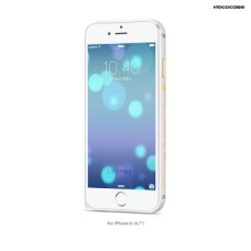 Hoco Aizmugurējais vāciņš Hoco Apple iPhone 6  Good fortune bumper Silver