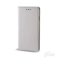 Greengo Atveramie maciņi GreenGo HTC 530 Smart Magnet Silver
