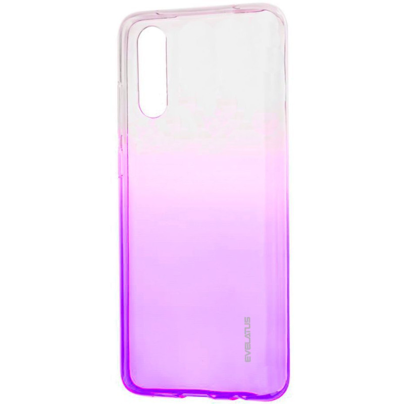 Evelatus Aizmugurējais vāciņš Evelatus Samsung A70 Gradient TPU Case Purple