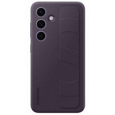 Samsung Aizmugurējais vāciņš Samsung - EF-GS921CEE Samsung Standing Grip Cover for Galaxy S24 Dark Violet