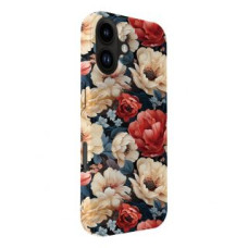 Evelatus Aizmugurējais vāciņš Evelatus Apple iPhone 16 Slim Shell with Magsafe customized print design Flower Red