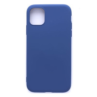 Evelatus Aizmugurējais vāciņš Evelatus Apple iPhone 11 Pro Max Nano Silicone Case Soft Touch TPU Dark Blue