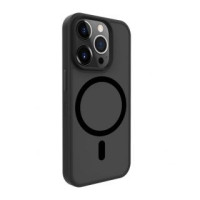 Evelatus Aizmugurējais vāciņš Evelatus Apple iPhone 15 Pro Hybird Case With Magsafe PC+TPU Black