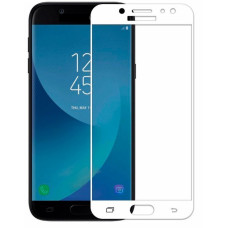 Ilike Aizsargstikls iLike Samsung J3 2017 J330 5D Tempered glass White