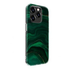 Evelatus Aizmugurējais vāciņš Evelatus Apple iPhone 15 Pro PC Customized Print Design Marble Green