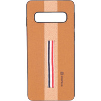 Evelatus Aizmugurējais vāciņš Evelatus Samsung S10 Dazzel Brown