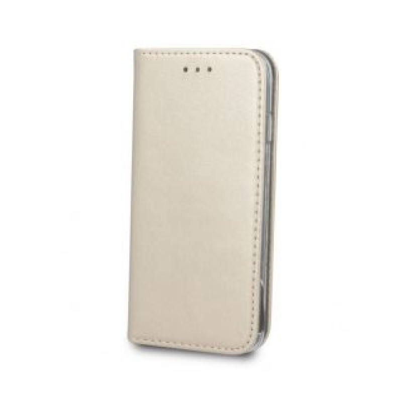 Greengo Atveramie maciņi GreenGo Samsung A6 Plus 2018 Smart Magnetic Case Gold