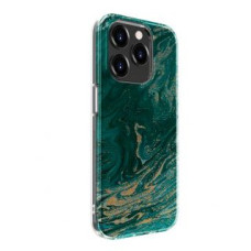 Evelatus Aizmugurējais vāciņš Evelatus Apple iPhone 15 Pro Max PC Customized Print Design Marble Turquoise