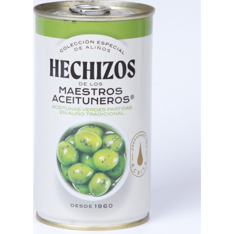 M. Aceit zaļās olīvas saspiestas tradicionālajā marinādē 185g