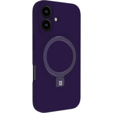 Evelatus Aizmugurējais vāciņš Evelatus Apple iPhone 16 Premium Magsafe with Stand Soft Touch Silicone Case Purple