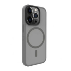 Evelatus Aizmugurējais vāciņš Evelatus Apple iPhone 15 Pro Hybird Case With Magsafe PC+TPU Silver