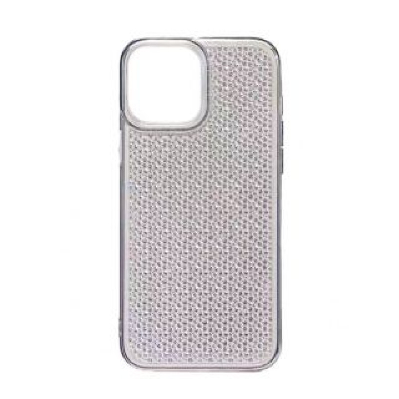Ilike Aizmugurējais vāciņš iLike Apple iPhone 14 Silicone case Shine Transparent Black