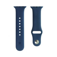 Evelatus Siksniņa Evelatus  Apple Watch 42/44/45mm Silicone Loop Watch Straps (140mm M/L) Blue