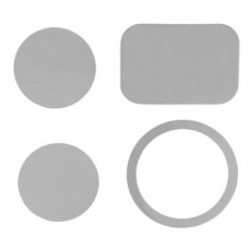 Ilike Auto turētājs iLike  MG4 Sticky 3M Metal Plate 4in1 set - 2x Round 40mm / 40*58mm Square / 1x Magsafe Ring 55*45mm