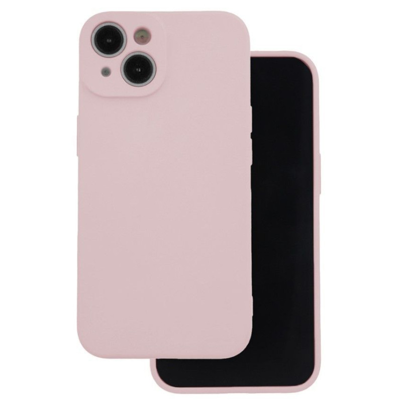 Ilike Aizmugurējais vāciņš iLike Apple Silicon case for iPhone 16 6,1 Rose