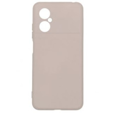 Evelatus Aizmugurējais vāciņš Evelatus Xiaomi Poco M4 5G Nano Silicone Case Soft Touch TPU Beige