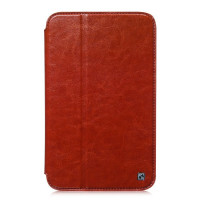 Hoco Maciņš grāmata Hoco Samsung Galaxy Tab 3 7.0 T210  Crystal Folder Series Brown