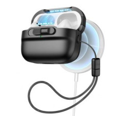 ESR Aizmugurējais vāciņš ESR  ESR Pulse Halolock Case with MagSafe for Apple AirPods Pro 1/2 - Black
