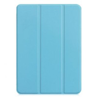 Ilike Maciņš grāmata iLike  iPad Mini 5 7.9 Tri-Fold Eco-Leather Stand Case Sky Blue
