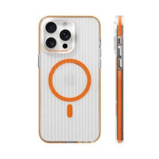 Evelatus Aizmugurējais vāciņš Evelatus Apple iPhone 16 Suitcase MagSafe Case Transparent Orange