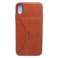 Evelatus Aizmugurējais vāciņš Evelatus Apple iPhone X Nobel Brown