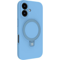 Evelatus Aizmugurējais vāciņš Evelatus Apple iPhone 16 Premium Magsafe with Stand Soft Touch Silicone Case Blue