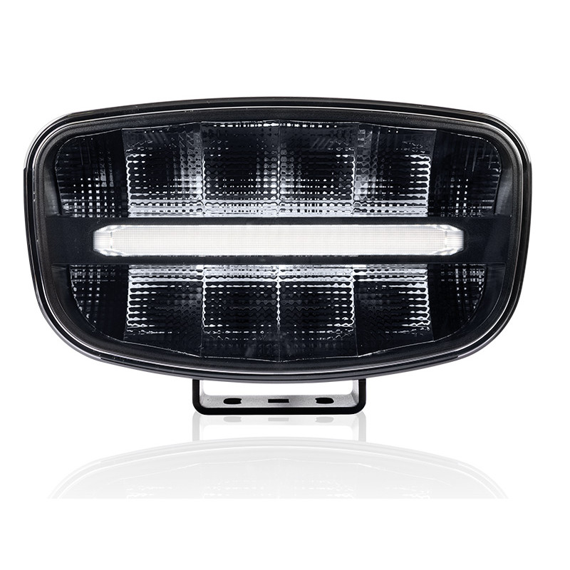 Optibeam LED auxiliary lamp Elites Mega 12 LED, R148, R149, R10, 2-pin DTP, 3 years warranty, cool white light 5000K 9-36V 7780Lm